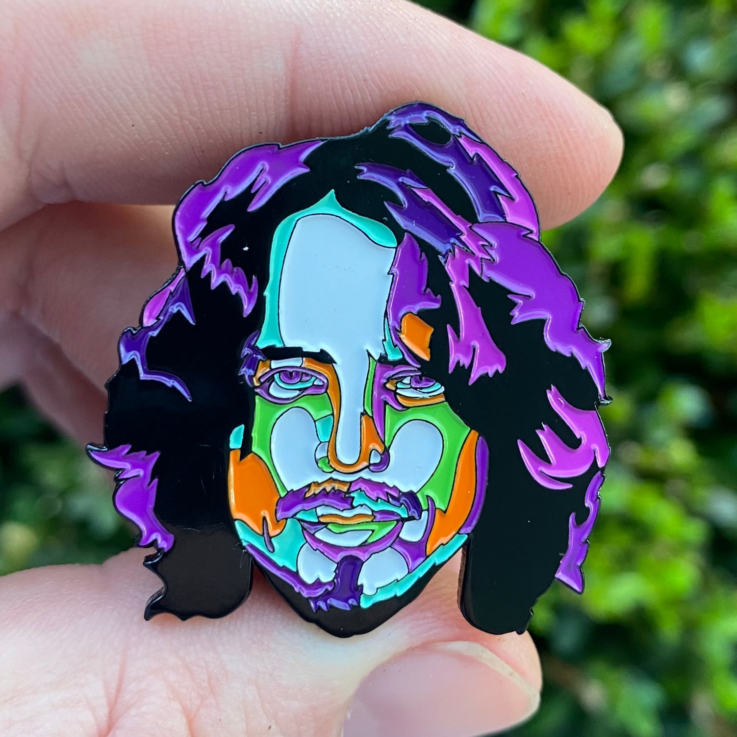 Chris Cornell - Pop Art Style Enamel Pin - 1 1/2” - Soundgarden, Audioslave, Temple of the Dog