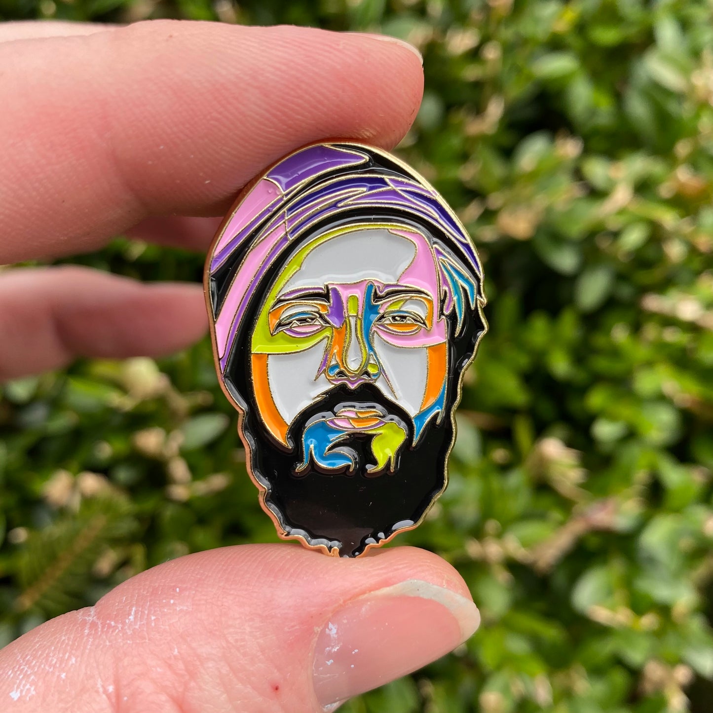 Aesop Rock - Pop Art style Enamel pin - 1 1/2”