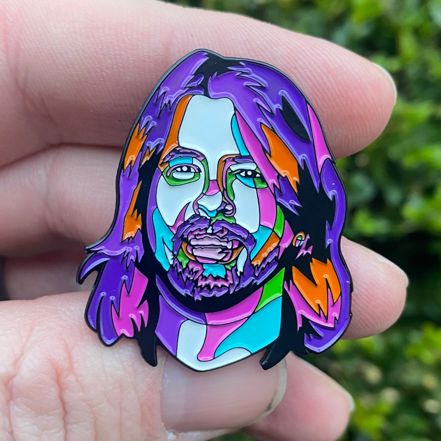 Nirvana - Pop Art Pin Set - 2 pins - Kurt Cobain Dave Grohl