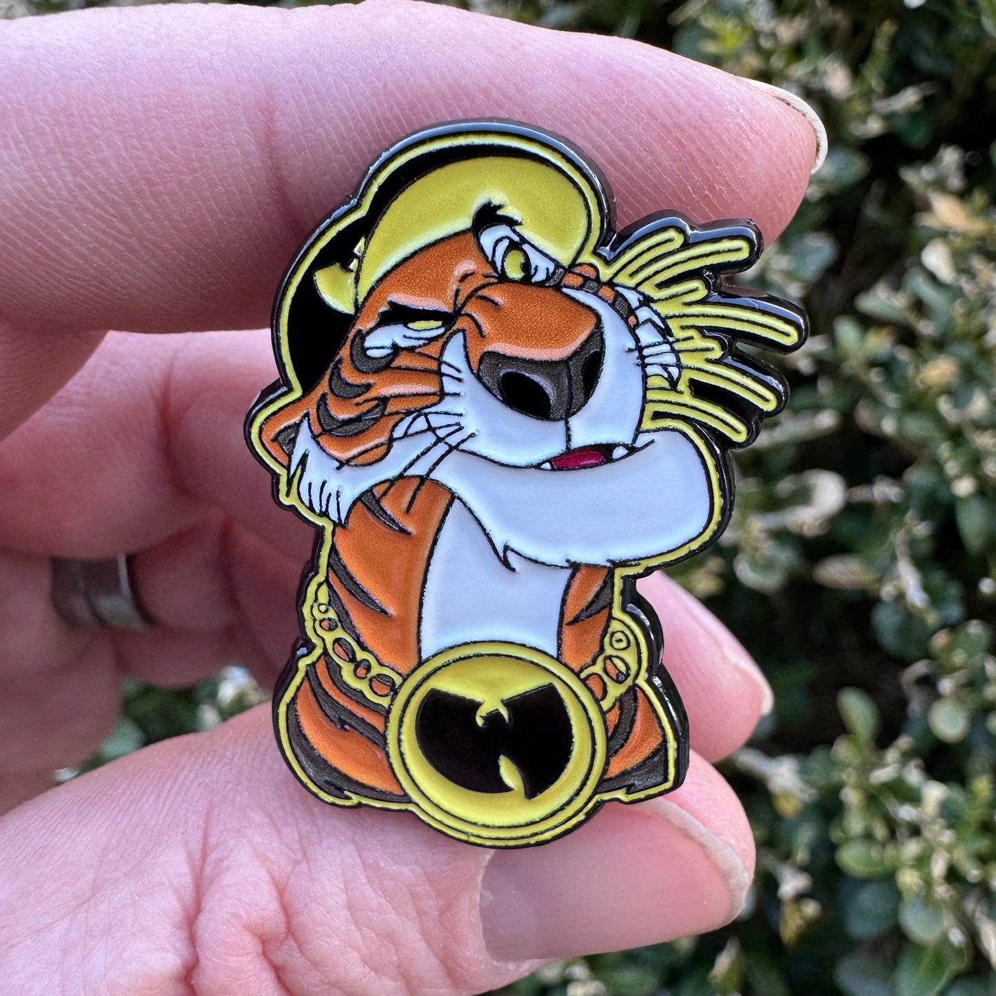 Wu Tang Clan X Jungle Book “Tiger Style” Mashup Enamel Pin - Shere Khan