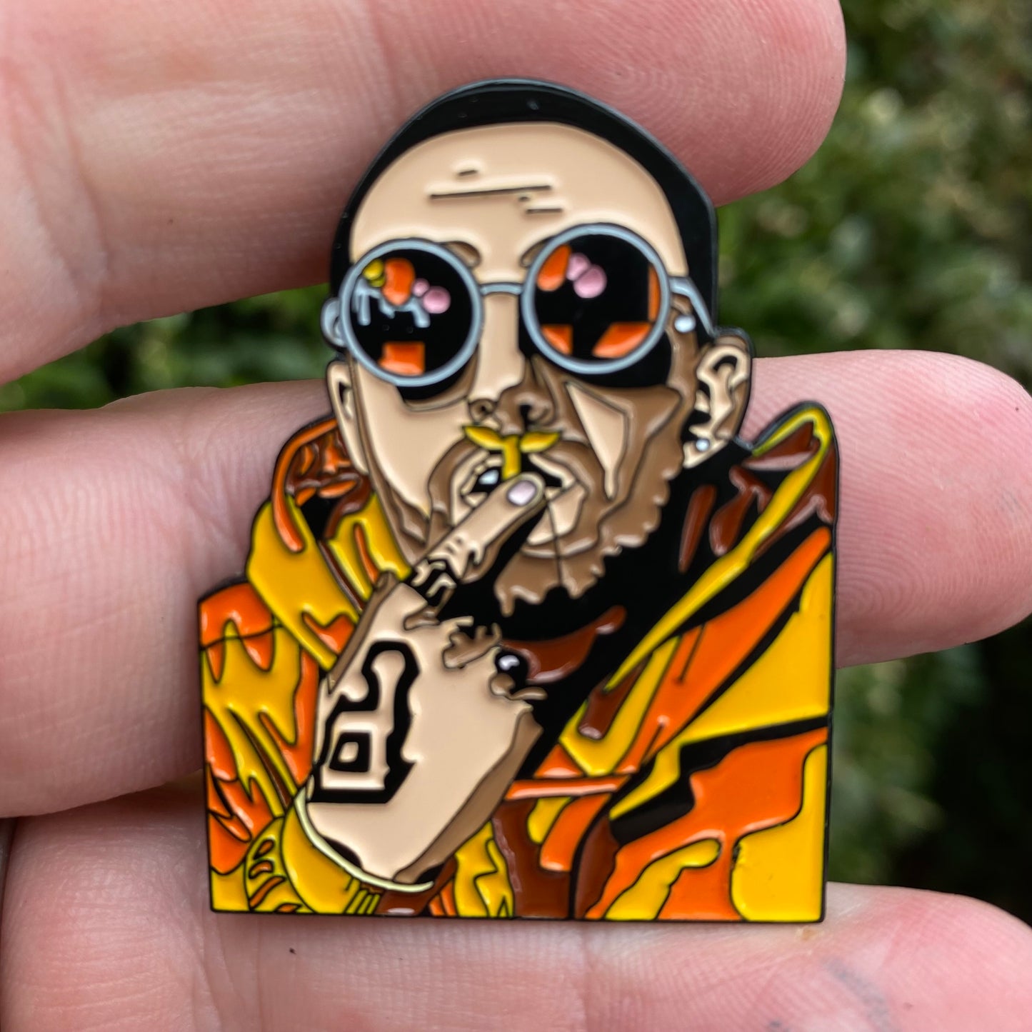 Mac Miller - “Ballin’ Like I’m Pistol Pete” Enamel Pin