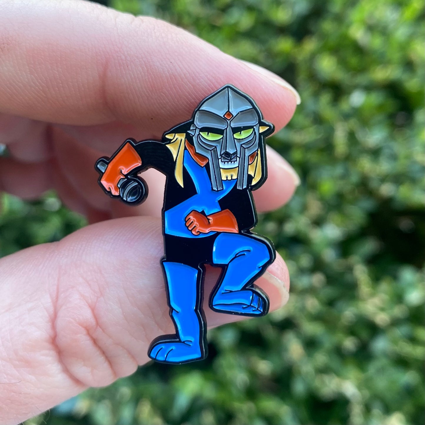 Council of DOOM Enamel Pin Set - MF Brak and MF Zorak - MF DOOM X Space Ghost Mashup