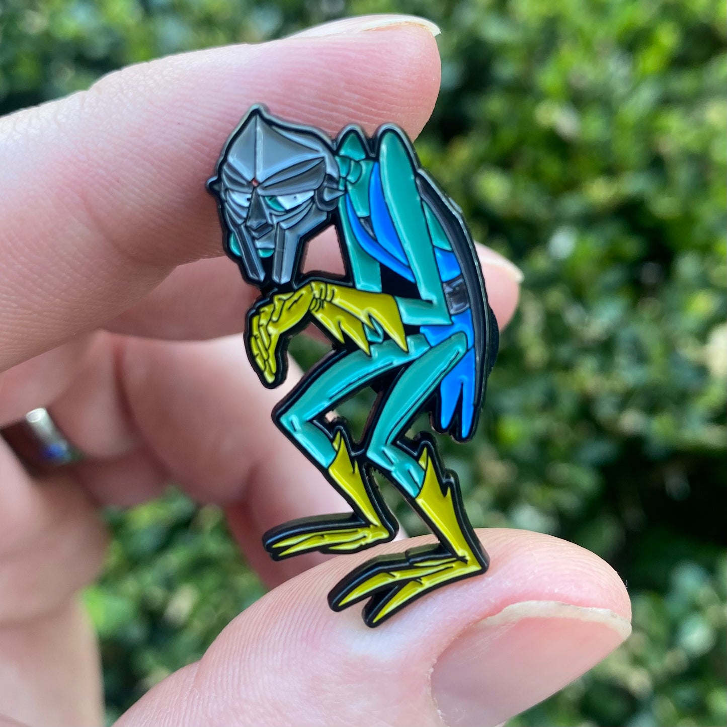 Council of DOOM Enamel Pin Set - MF Brak and MF Zorak - MF DOOM X Space Ghost Mashup