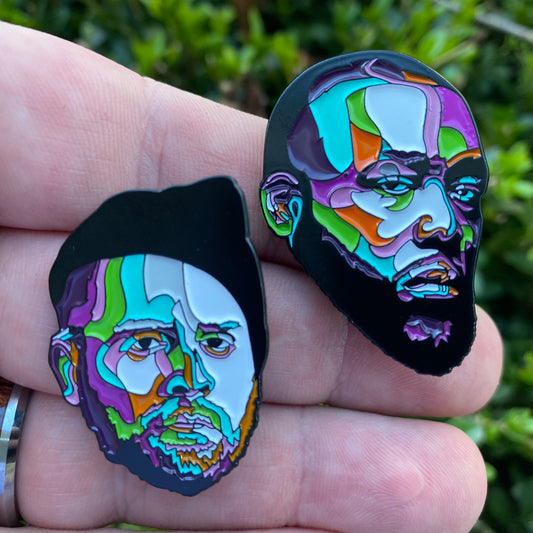 Run The Jewels - RTJ - Enamel Pin Set - 2 pin set - Killer Mike - EL P
