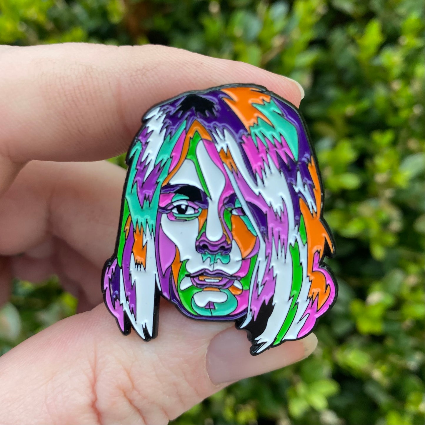 Nirvana - Pop Art Pin Set - 2 pins - Kurt Cobain Dave Grohl